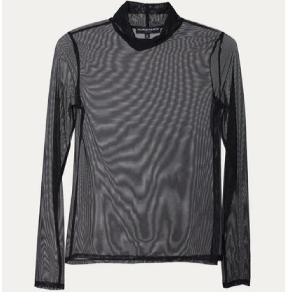 ALLEN SCHWARTZ - RAELYN MESH TURTLENECK